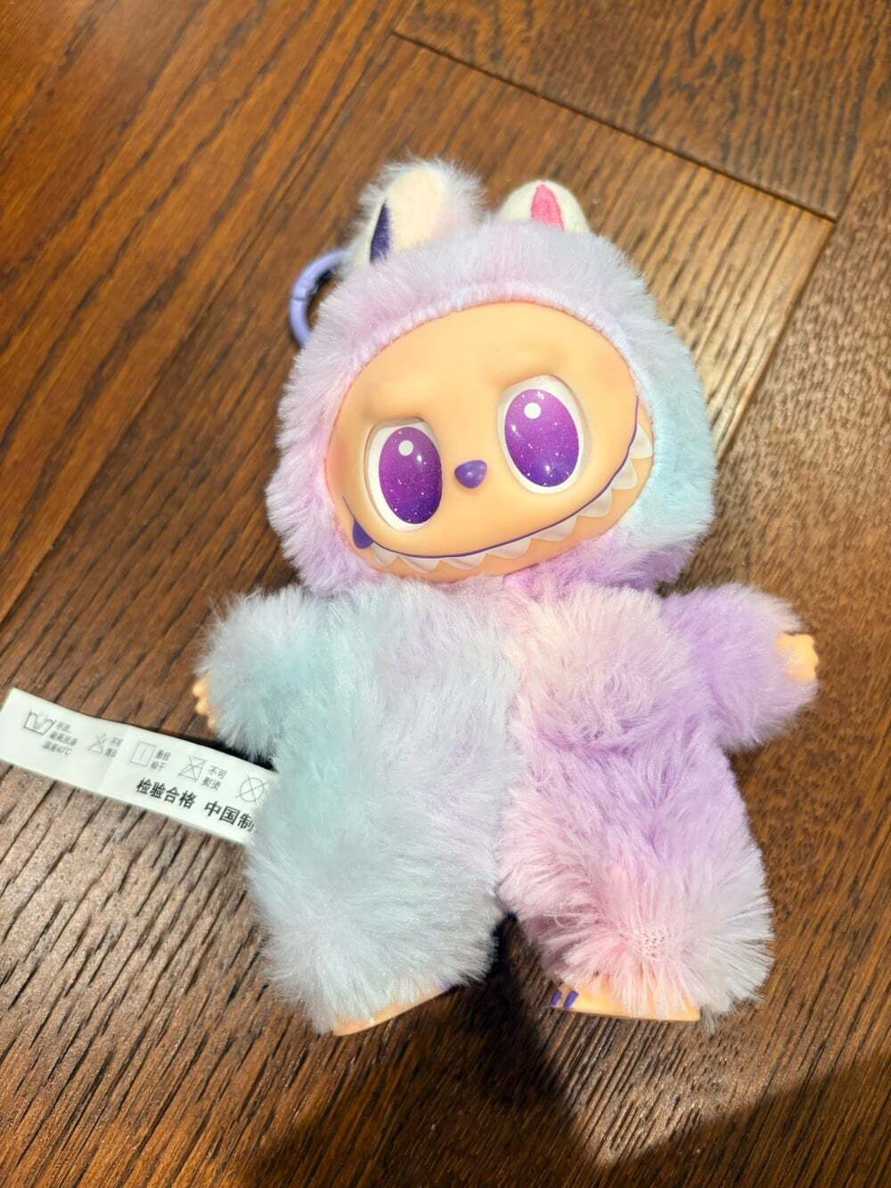 Authentic Pop Mart Labubu Luck Big Into Energy Plush Keychain The Monsters